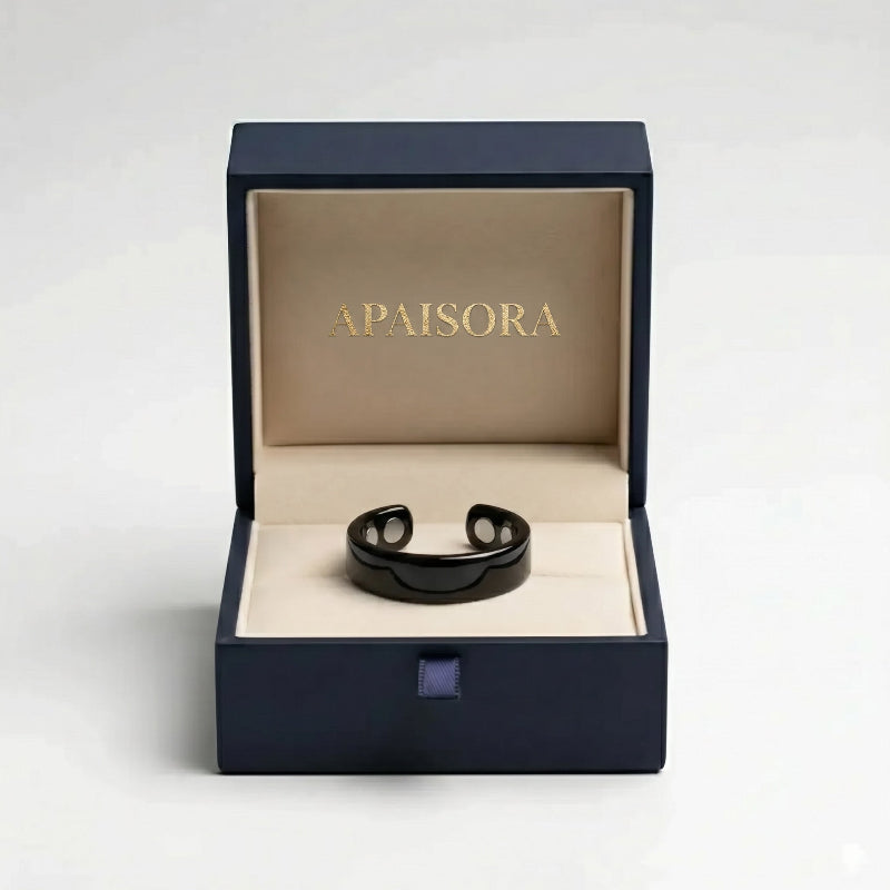 APAISORA® BAGUE EN HÉMATITE