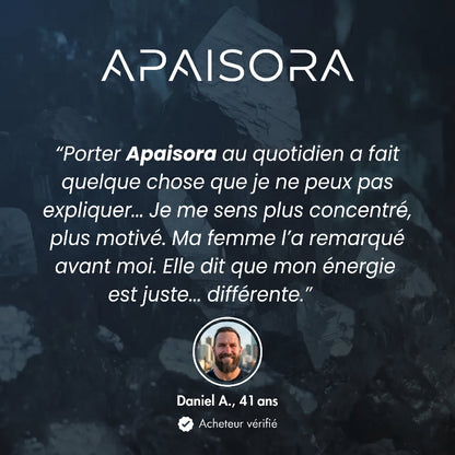 APAISORA® BAGUE EN HÉMATITE