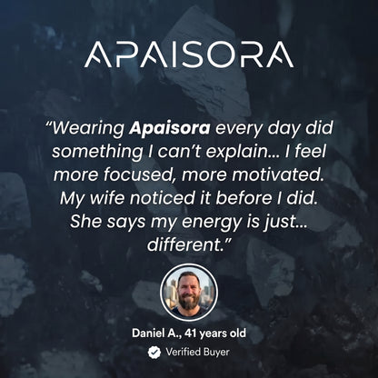 APAISORA® Hematite bracelet
