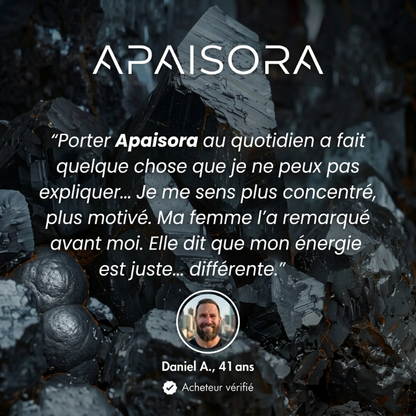 APAISORA® BRACELET HÉMATITE